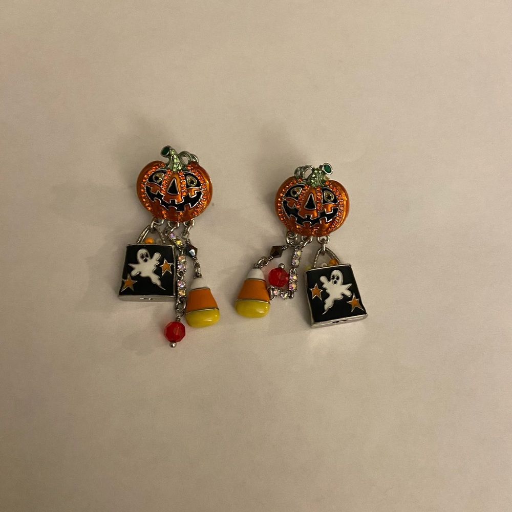 Ritzy Halloween Earrings
